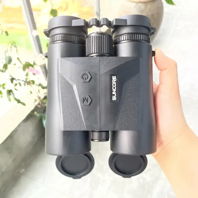 Laser Binocular Rangefinder Telescope 10X42ED Magnesium Alloy IP67 Waterproof No Lens Coating Ranging 2400m
