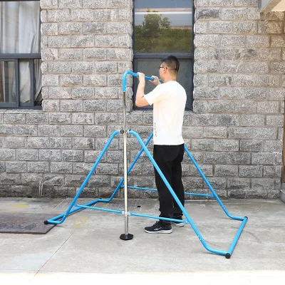 Wholesale Stainless Steel Indoor Mini Home Gym Horizontal Bar for Kids with Adjustable Height 1.6-2.1m