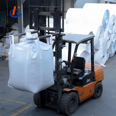 Heavy Duty 1000 kg Jumbo Bag Breathable and Strong Fabric for Mining and Stone Manufactured by FIBC Bulk Bag Company