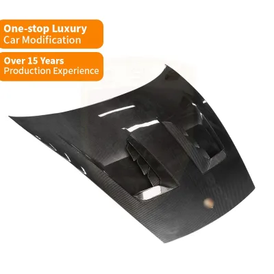 GT3 RS Style Dry Carbon Fiber Engine Hood for Porsche 911 992 Car Engine Bonnet Hood Replacement Parts