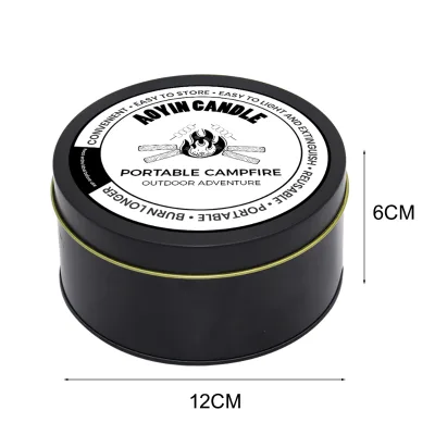 Hot Selling Portable Campfire Antifreeze Candles Soy Wax Party Candle for Parties