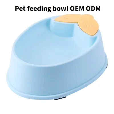 Pet Bowl Corn Shape Plastic Cat Dog Anti-Slip Anti-Tip No Spill Food Water Dish Wholesale Factory Direct in Stock Pet Supplies