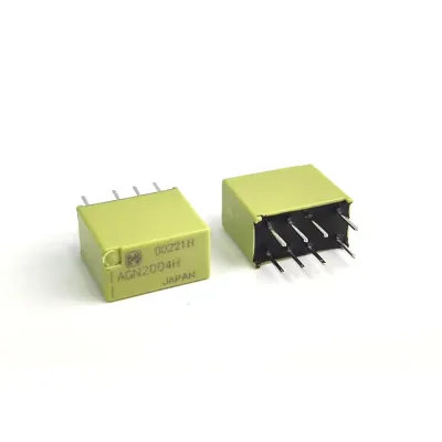 High sensitivity signal relay 8 pin AGN2004H for electronic component