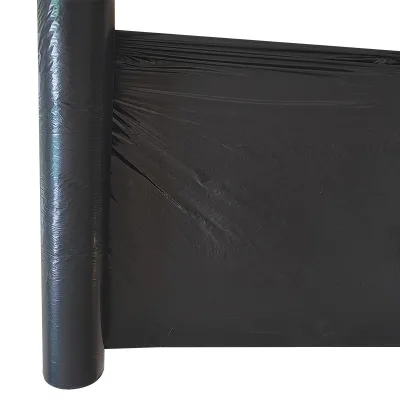 Factory Directly Sell Plastic Mulch Film for Agriculture 25 Micron Black Ground Mulch Film