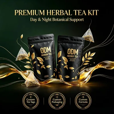 14/28 Day Teatox Slimming Tea Kit, Morning + Night Combo Pack Herbal Flat Belly Tea