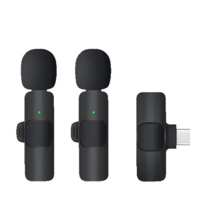 Cross-border K1K9 Wireless Cardioid Lavalier Microphone Mobile Live Streaming Video Recording Audio Capture Collar