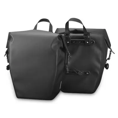 ISO BSCI factory custom bike tail saddle bag double large capacity portable bicycle bag