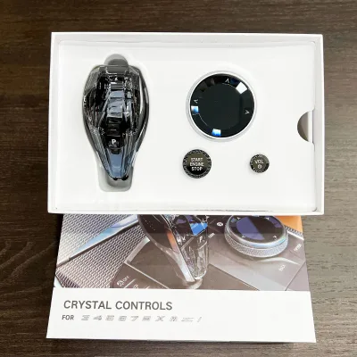 For for X3/X4/X5/X6/X7 3/4/8 Series Z4/iX3/i4 OLIVER Crystal Gear Shift Knob