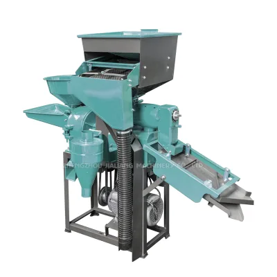 150kg/h Small Combined Rice Milling Sheller Husking and Grinding Machine with Motor for Agricultural Industries and Home Use