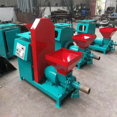 Complete Biomass Charcoal Production Line Carbonization Furnace Crusher Mixer Briquette Extruder Full Processing Equipment
