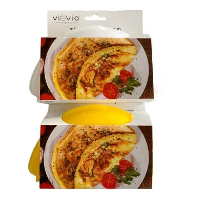 Microwave Omelette Pan Eco-Friendly Plastic Round Egg Tools, California's Proposition 65 Standard