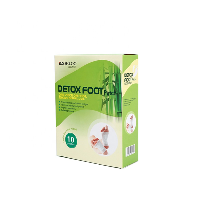 10 PCS GOLD Premium Detox Patches Organic Cleansing Herbal Detox Foot Pads