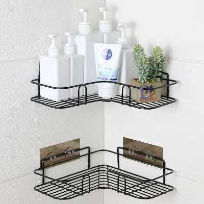Bathroom Rack Toilet Washstand Triangle Storage Rack Kitchen Spice Corner Racks