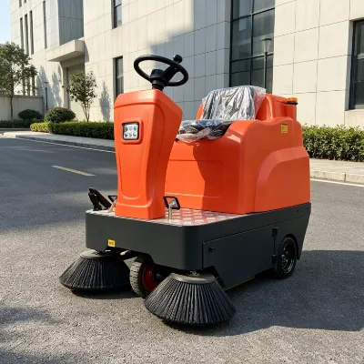 Hot Selling Ride on Sweeping Machine 8000㎡ Per Hour High Efficiency Cleaner for Factory Workshop Community Property Sanitation