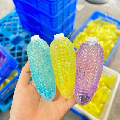 Cross-border Bestseller Colorful Corn-shaped Thermoplastic Rubber Squishy Maltose Slow-rebound Stress-relief Venting