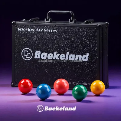 New Baekeland Resin Snooker Balls 147 Series Complete Set Professional 52.5mm Tournament Billiard Balls