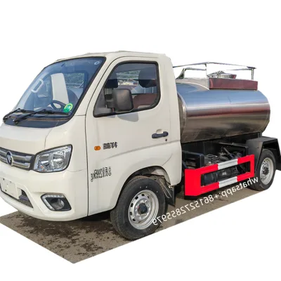 Brand New Pure Water Carrying Stainless Steel Mini Tanker Truck 700 Gallon