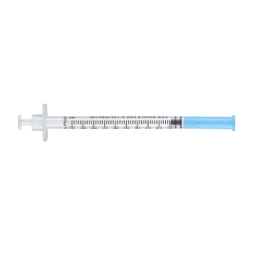 1ml 0.5ml 0.3ml Syringe Medical Disposable Tuberculin Vaccine Plastic Transparent Tube Injection Luer slip Sterile Syringe
