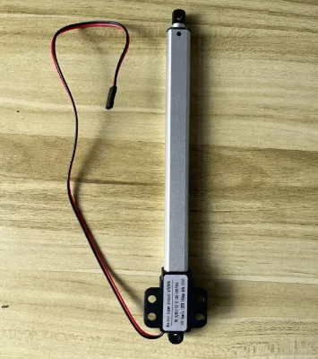 Durable Low Noise High Quality 12V 5mm/s Speed 180N Force 150mm Stroke 10% Duty Cycle IP54 Protection Linear Actuator