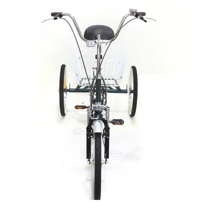 Trivelo Cargo-trike Triciclo-smart-trike with Big Basket Rear and Front Adult Tricycle Bicycle Trike for Adults Foldable 3