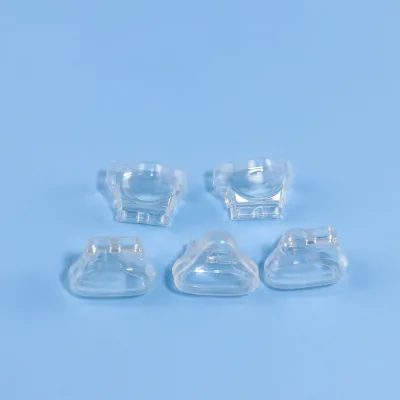 Soft Silicone CPAP /Bipap Universal Factory Outlet Medical Grade Silicone Infant Nasal Mask for Breathing Machine