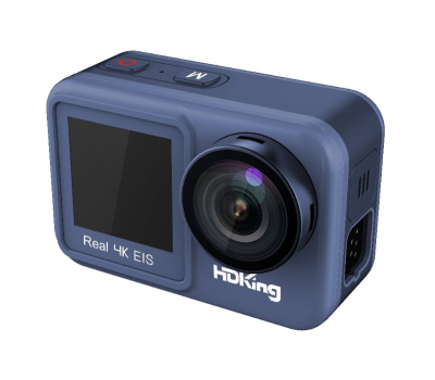 New Model Real 4K Body Waterproof 15 Meters 2.0" Touch Screen Black Action Camera