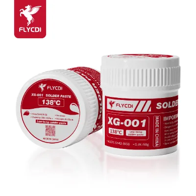 FLYCDI Solder Paste Low Temp 138C Welding Liquid Paste Phone Repair BGA Planting Tin LED Patch Soldering Flux Tin