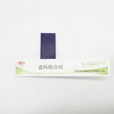 Blue Red Articulating Paper Dental Occluding Pape