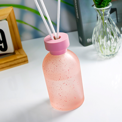 Customized 200ml Aroma for  Glass Bottle New Style with Colorful Cork