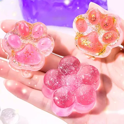 Full Set DIY Student Accessories Gift Box Fire Paint Jelly Wax Pinch with Clay and Slime for Modeling