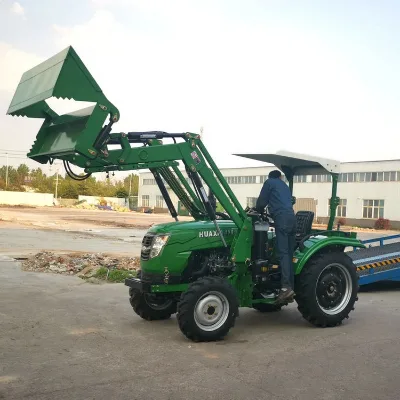 Hot Sale Front Shovel 40hp 4wd Farm Tractor With Cultivator