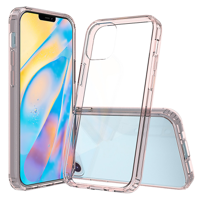 Fashionable Transparent Anti-Yellowing Anti-Scratch Acrylic Backing Phone Case 16Promax 16Pro 15Promax 15Pro Mobile Phone