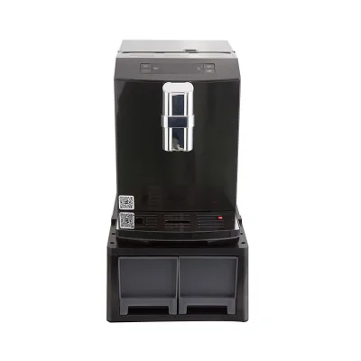 One cup cappuccino coffee maker with grinder for top coffee