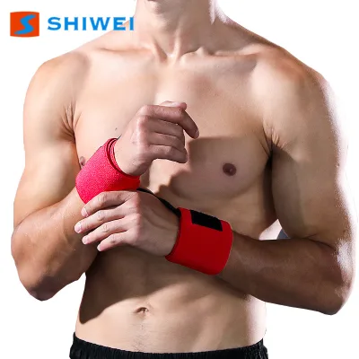 Bodybuilding Power Lifting Wrist Supports Assist Straps Grip Strength Weightlifting Gym Wristband Wrist Wrap