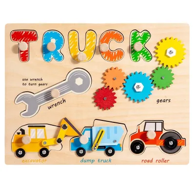 Educational Montessori Wooden Busy Board for Toddlers Sensory Toys Activity Board to Learn Fine Motor Skills Toy