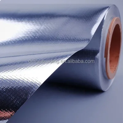 Aluminum Foil MPET Laminated With Woven Fabric for Thermal Insulation Rolls