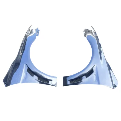 Carbon Fiber Front Fenders Fings Pair for Mitsubishi Lancer Evolution 08-15 Lancer Fender Flare