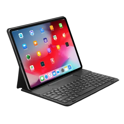 Factory Customized BT Rechargeable Smart Floating Magnetic Keyboard for New Pad Pro 12.9 Inch Keyboard with case