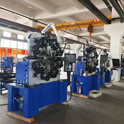 Automatic ChuangYuan CNC-8620 6-Axis Spring Coiling Machine PLC Motor Engine High Precision Cam 7.0kW Servo 0-70m/min Wire Feed