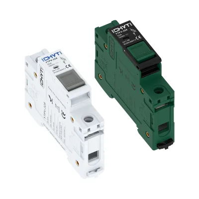 YTPV-32S Withdrawable 1000V Low Voltage DC Solar Power Plastic Fuse Fuse Holder with 25kA Breaking Capacity Din Rail Mounting