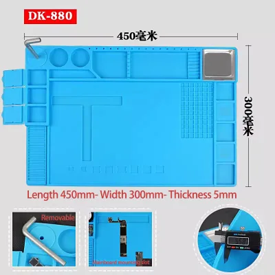 Maintenance Special Silicone Pad High Temperature and Heat Resistant Insulating Mat