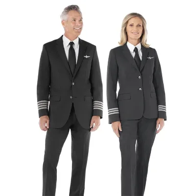 Custom High Quality Long Sleeve Aircraft Engineer Uniform Airline pilot Uniform