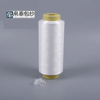 GRS Certificate RPET Recycled Polyester DTY Yarn for Fabric Weaving and Knitting