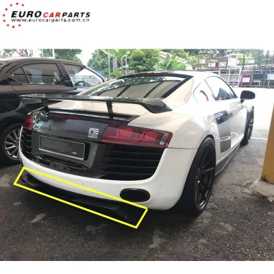 Dry Carbon Material Rear Diffuser for AD R8 to LB Style Look Car Part for R8 Rear Lip