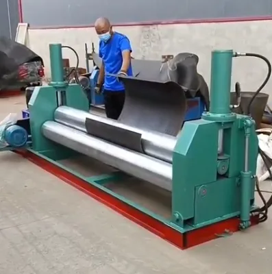 Multifunction Cutting Bending Rolling Steel Plate Sheet Ron Plate Bend Rolling Machine Sheet Metal Plate Bending Machine