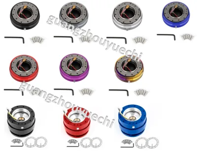 Universal JDM Racing Car Steering Wheel Quick Release Off Hub Adapter Kits Modified Parts