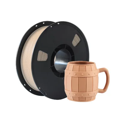 Sundi 3D Professional Manufacture Custom 1.75mm / 2.85mm 1 KG Polymaker PolyTerra PLA Wood 3D Printing Filament