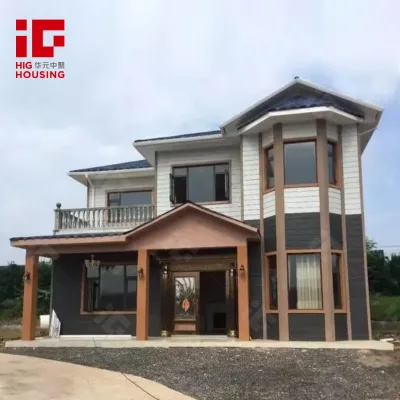 Premium Customized Light Steel Structure Villa Modern Luxury Design Prefabricated Outdoor Hotels Apartment for Sale