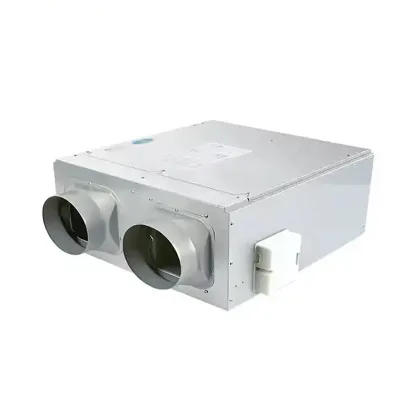 Ductless Fresh Air Exchanger for Small Rooms with Plug-and-Play Installation and Multi-Speed Control