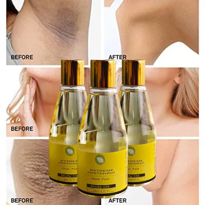 Whitening Body Oil Super Brightening High Quality Firming Elastic Moisturizing Nourishing Skin Herbal Brightening Oil for Body